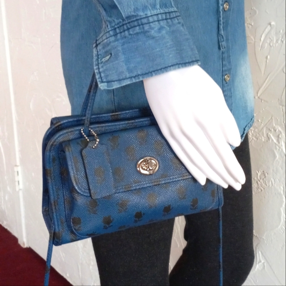 Coach Cady, Badlands Print on Crossgrain Leather, LE, Rare!!! - Picture 5 of 13